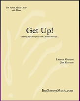Get Up! SAB choral sheet music cover